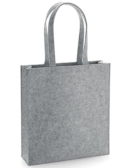 Felt Bag — Grey Melange