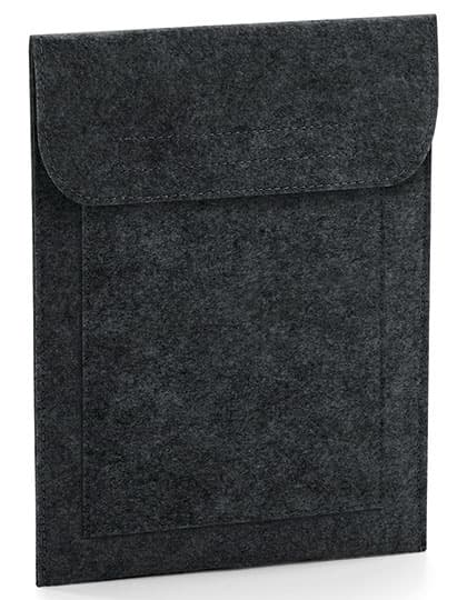 Felt Tablet Slip — Charcoal Melange