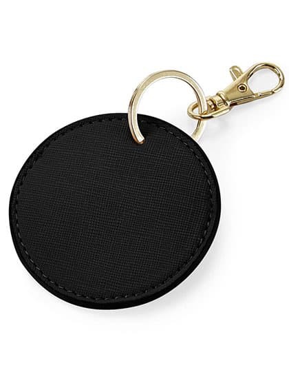 Boutique Circular Key Clip — Black