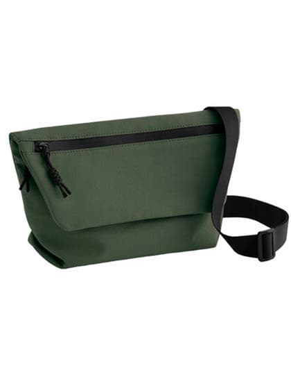 Minimal Lifestyle Mini Messenger — Pine Green