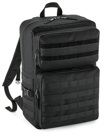 MOLLE Tactical 25L Backpack — Black