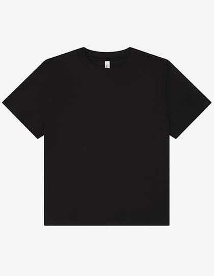Women´s Heavy Boxy Tee — Black