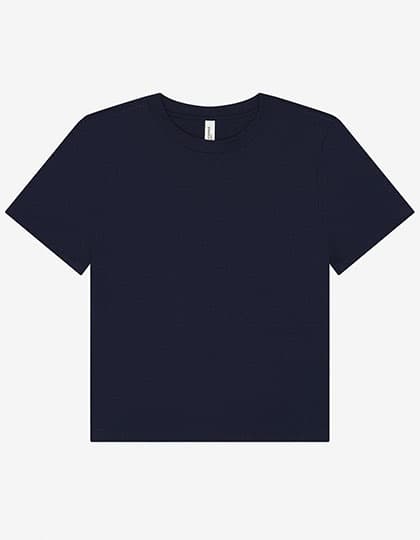 Women´s Heavy Boxy Tee — Navy