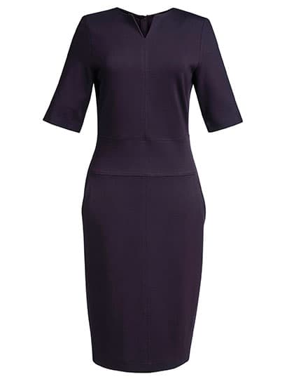 Celeste Dress — Navy
