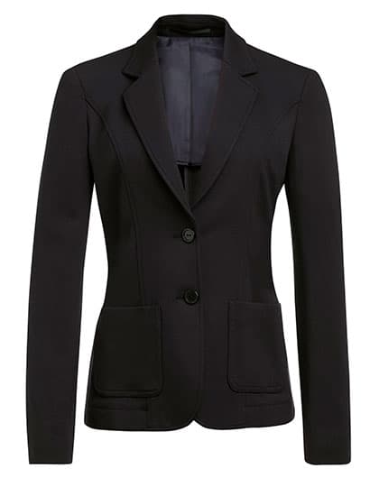 Women´s Slim Fit Jersey Jacket Libra — Black