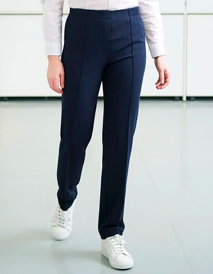 Women´s Slim Leg Trouser Ceres — Navy