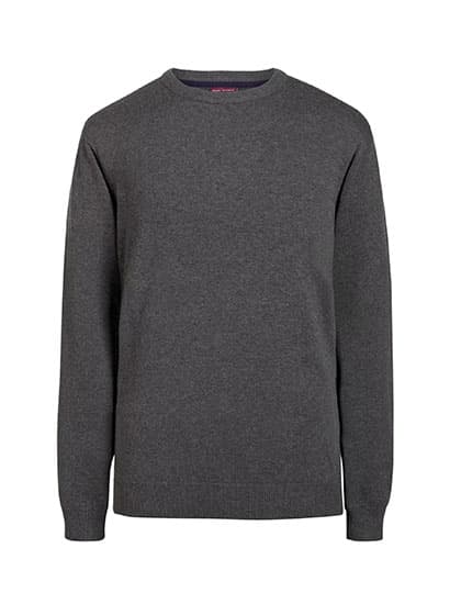 Crew Neck Jumper Jackson — Charcoal