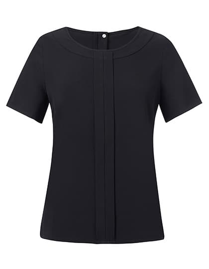 Women´s Verona Short Sleeve Blouse — Black
