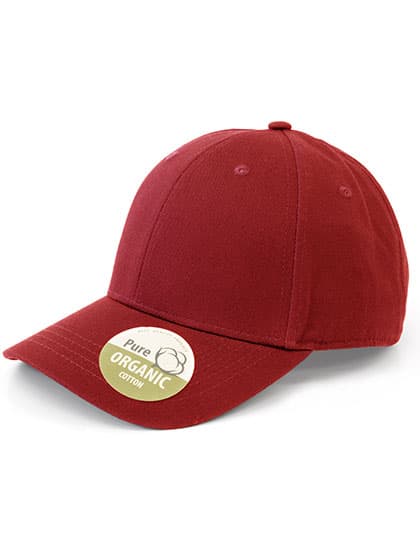 Organic Cotton Cap — Red