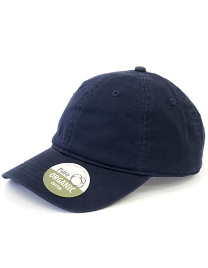Organic Cotton Cap Unstructured — Navy