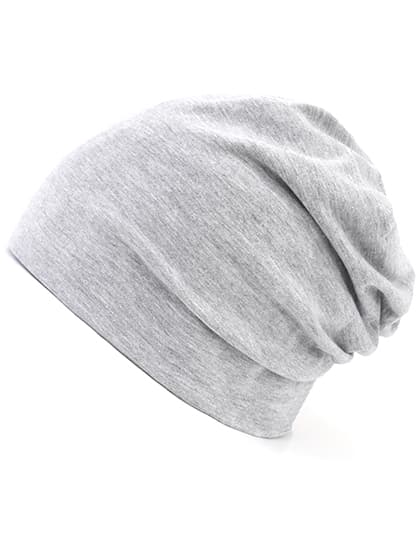 Organic Cotton 24/7 Beanie — Heather Light Grey