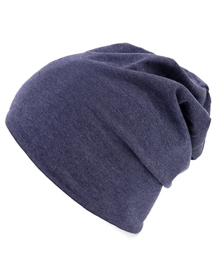Organic Cotton 24/7 Beanie — Heather Navy