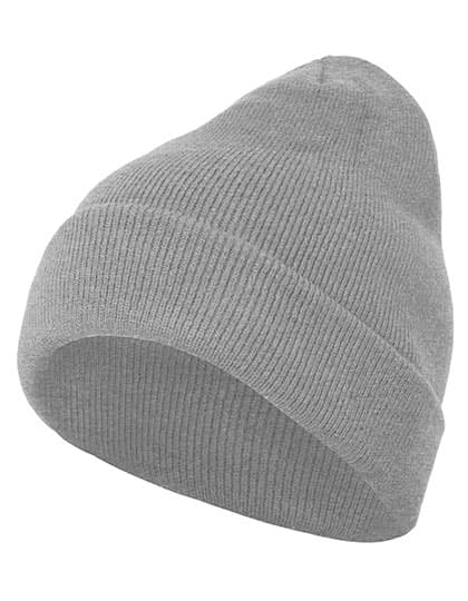 Heavy Knit Beanie — Heather Grey