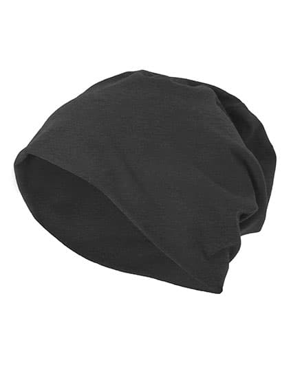 Jersey Beanie — Charcoal (Heather)