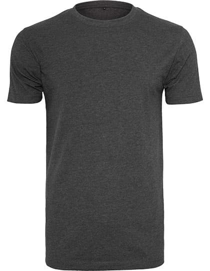T-Shirt Round Neck — Charcoal (Heather)