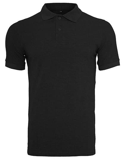 Polo Piqué Shirt — Black