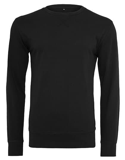 Light Crew Sweatshirt — Black