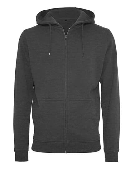 Heavy Zip Hoody — Charcoal (Heather)