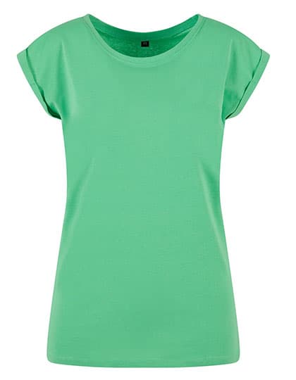 Ladies´ Extended Shoulder Tee — Fresh Green