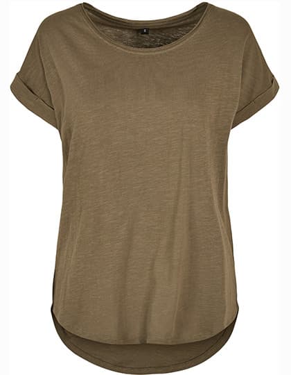 Ladies´ Long Slub Tee — Olive