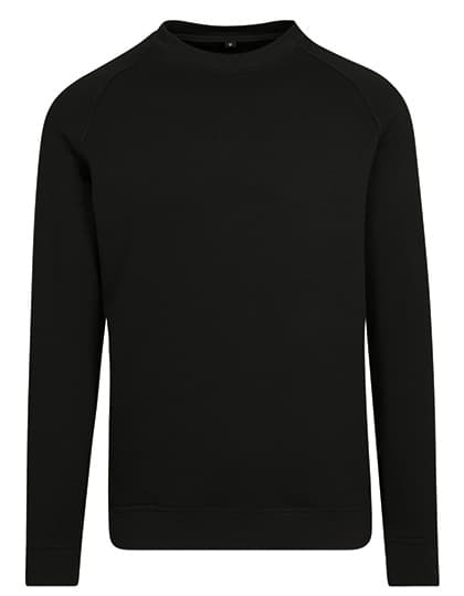 Raglan Sweat Crewneck — Black