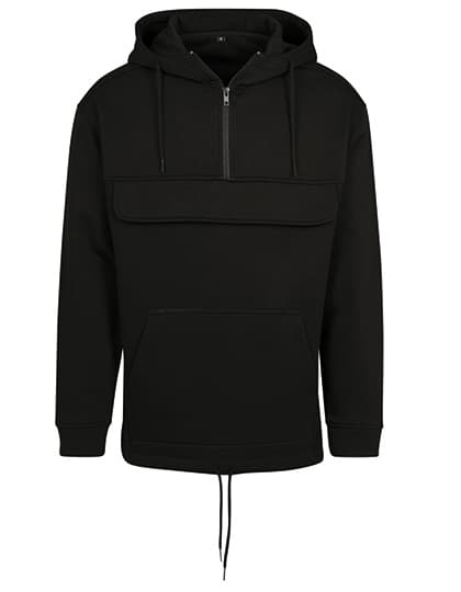 Sweat Pull Over Hoody — Black