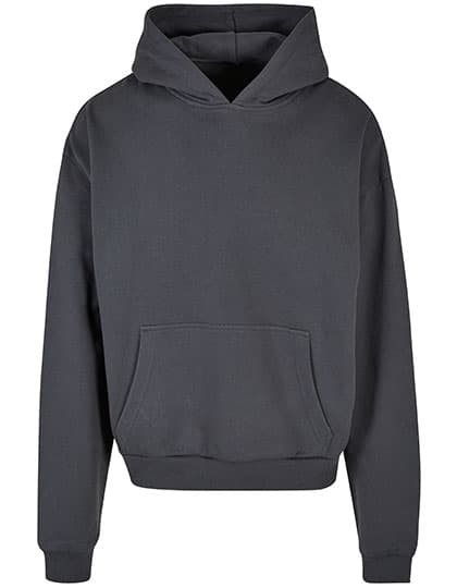 Ultra Heavy Cotton Box Hoody — Dark Grey