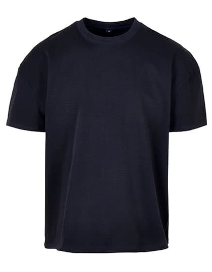 Ultra Heavy Cotton Box Tee — Navy