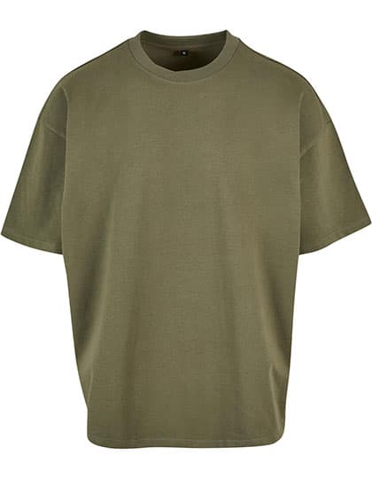 Ultra Heavy Cotton Box Tee — Olive
