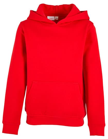 Kids´ Organic Basic Hoody — City Red