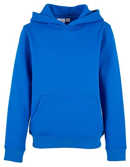 Kids´ Organic Basic Hoody — Intense Blue