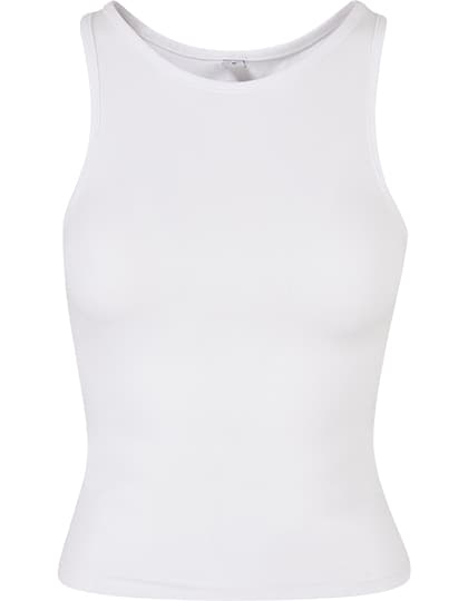 Ladies Racer Back Top — White