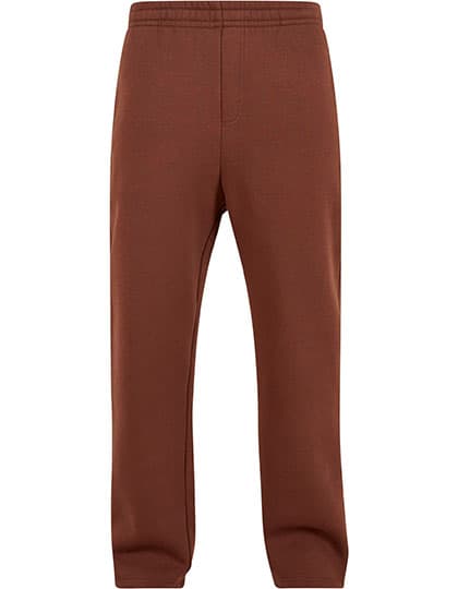 Fluffy Track Sweatpants — Chocolate Brown