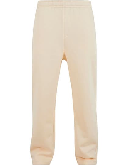 Fluffy Track Sweatpants — White Sand