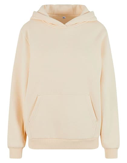Ladies Fluffy Hoody — White Sand