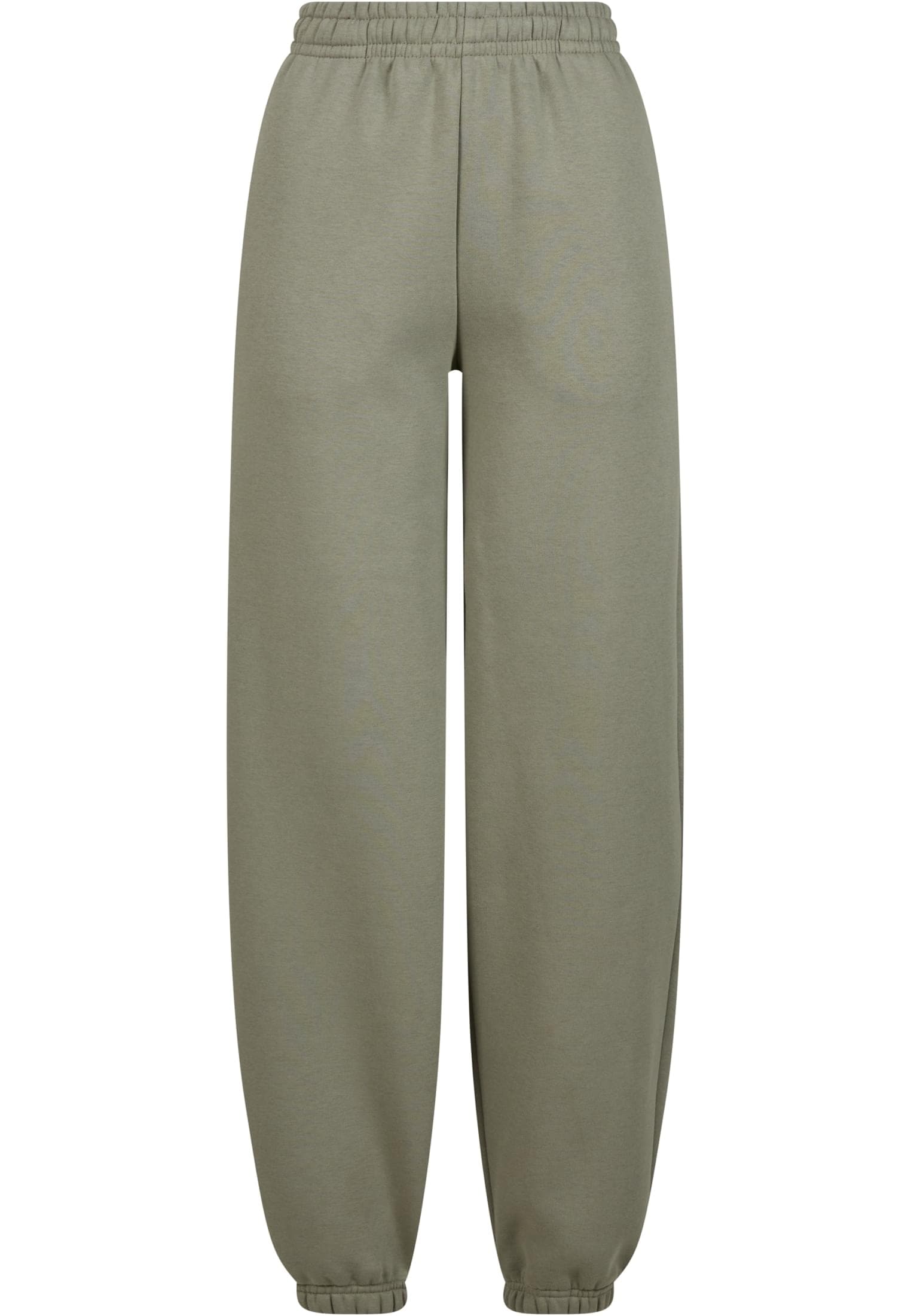 Ladies Fluffy Sweatpants — Pale Olive
