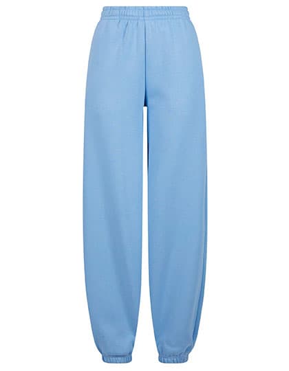 Ladies Fluffy Sweatpants — Powder Blue