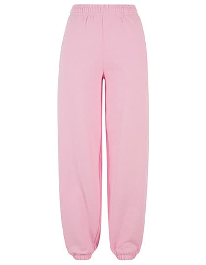 Ladies Fluffy Sweatpants — Soft Pink