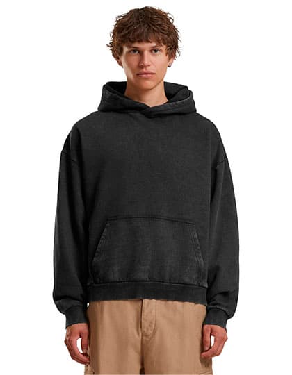 Vintage Heavy Hoodie — Black