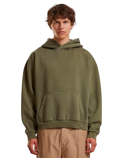 Vintage Heavy Hoodie — Warm Khaki