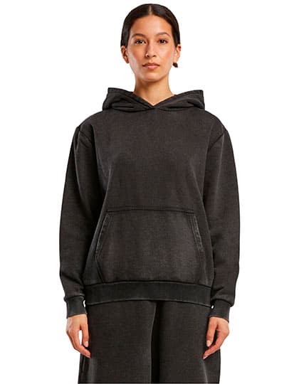 Ladies Vintage Heavy Hoody — Black