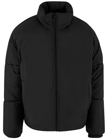 Oversized Puffer Jacket — Black