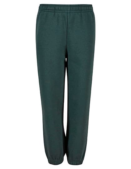 Kids Fluffy Sweatpants — Bottle Green