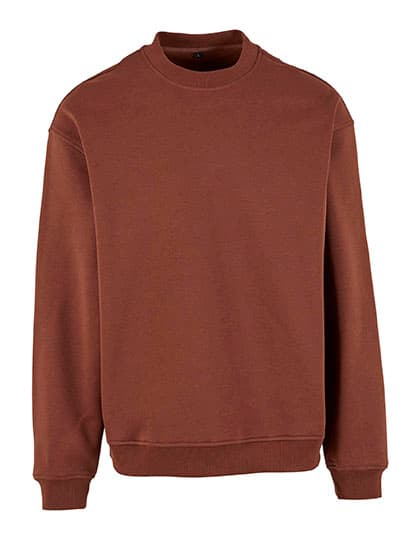 Loose Fit Sweatshirt — Chocolate Brown