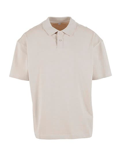 Oversized Polo Shirt — Cloud