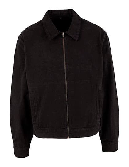 Basic Workwear Jacket — Black