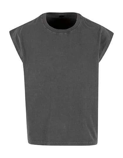 Vintage Cropped Heavy Sleeveless Tee — Magnet