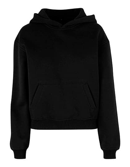 Ladies Loose Fit Hoody — Black
