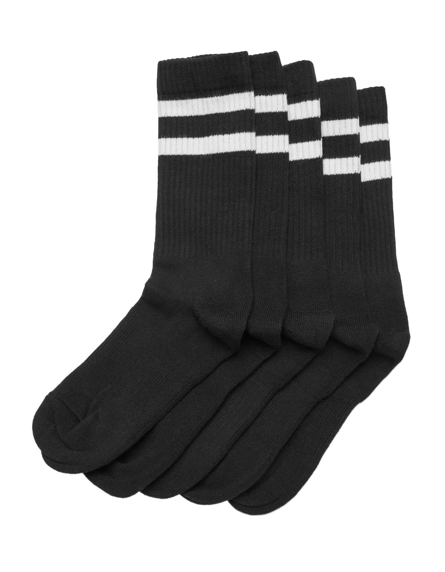 Double Stripe Socks (5-Pack)