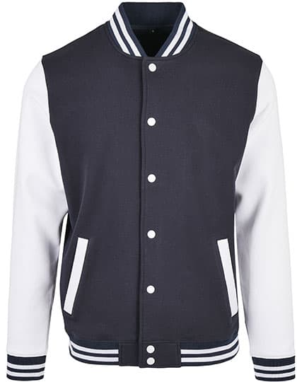 Basic College Jacket — Navy